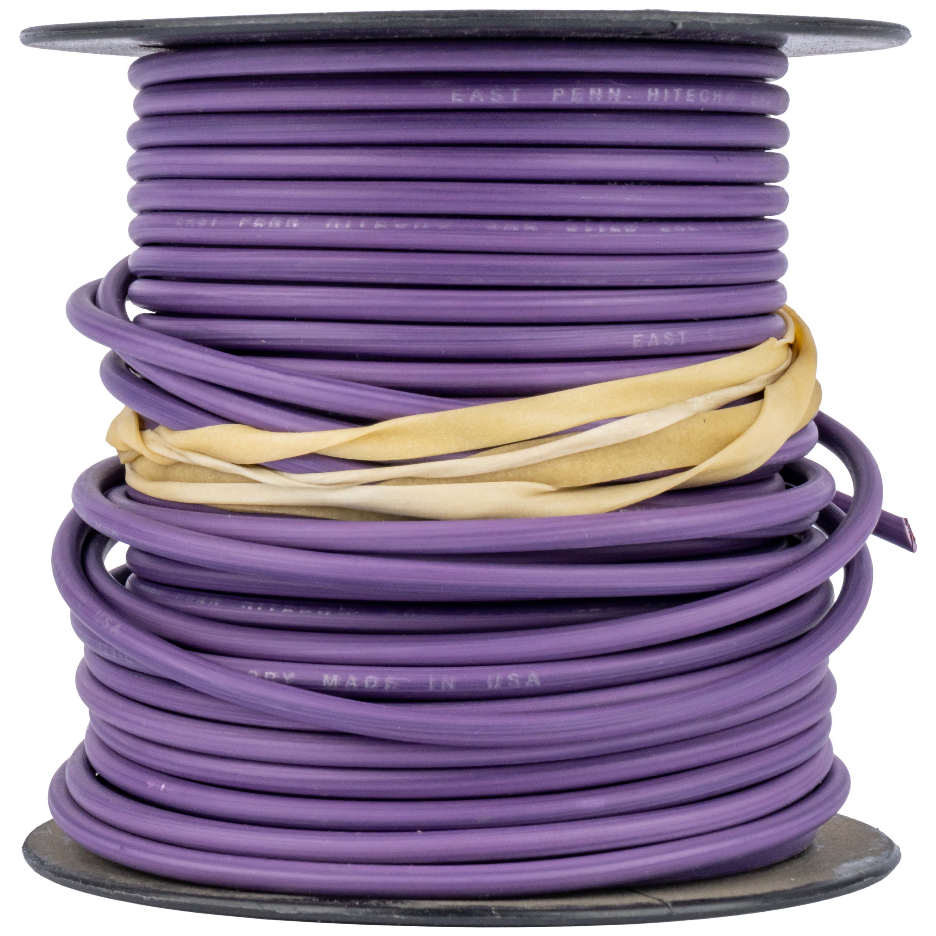Cross-Linked Polyethylene Single Conductor Wire - 10 ga - Purple
